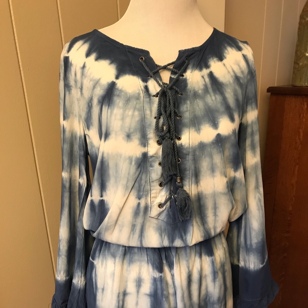 American Eagle tie dyed romper